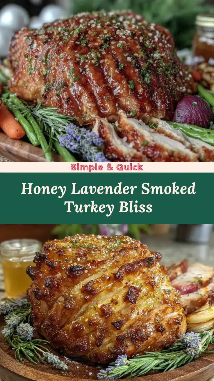 honey-lavender smoked turkey recipe