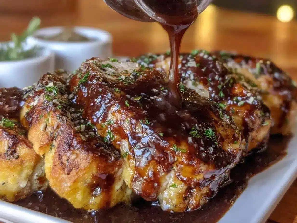 hot chocolate gravy preparation steps