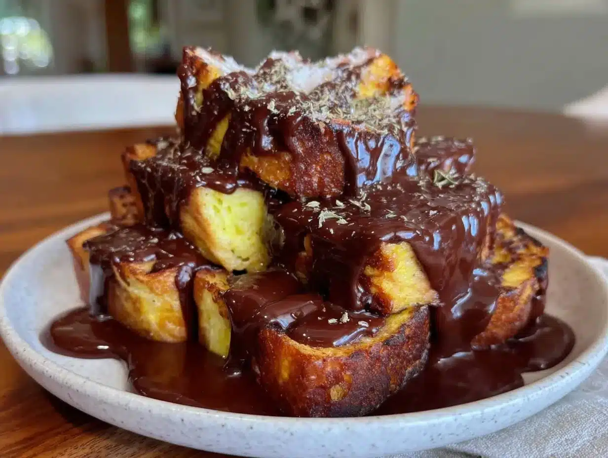 hot chocolate gravy preparation steps