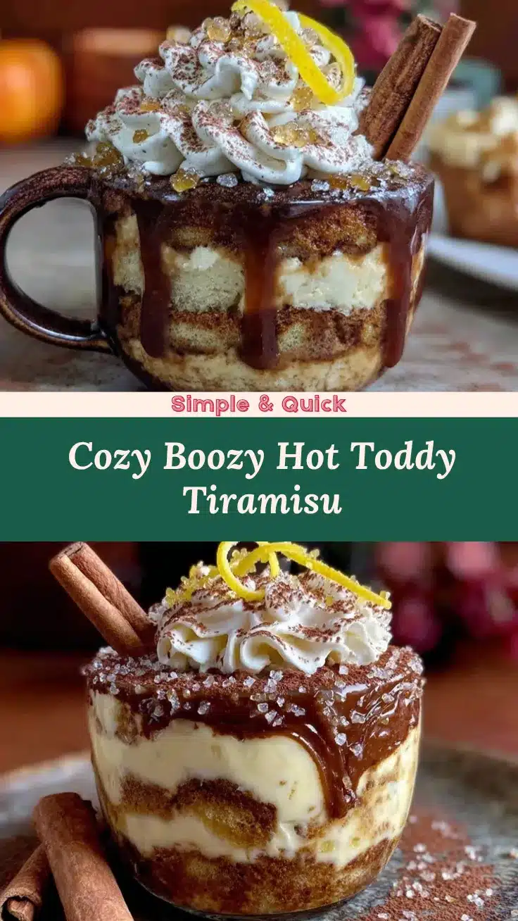 Hot Toddy Tiramisu recipe