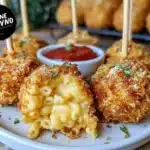 mac and cheese lollipops - featured image