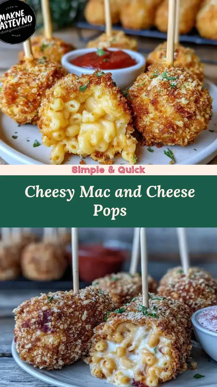 mac and cheese lollipops recipe