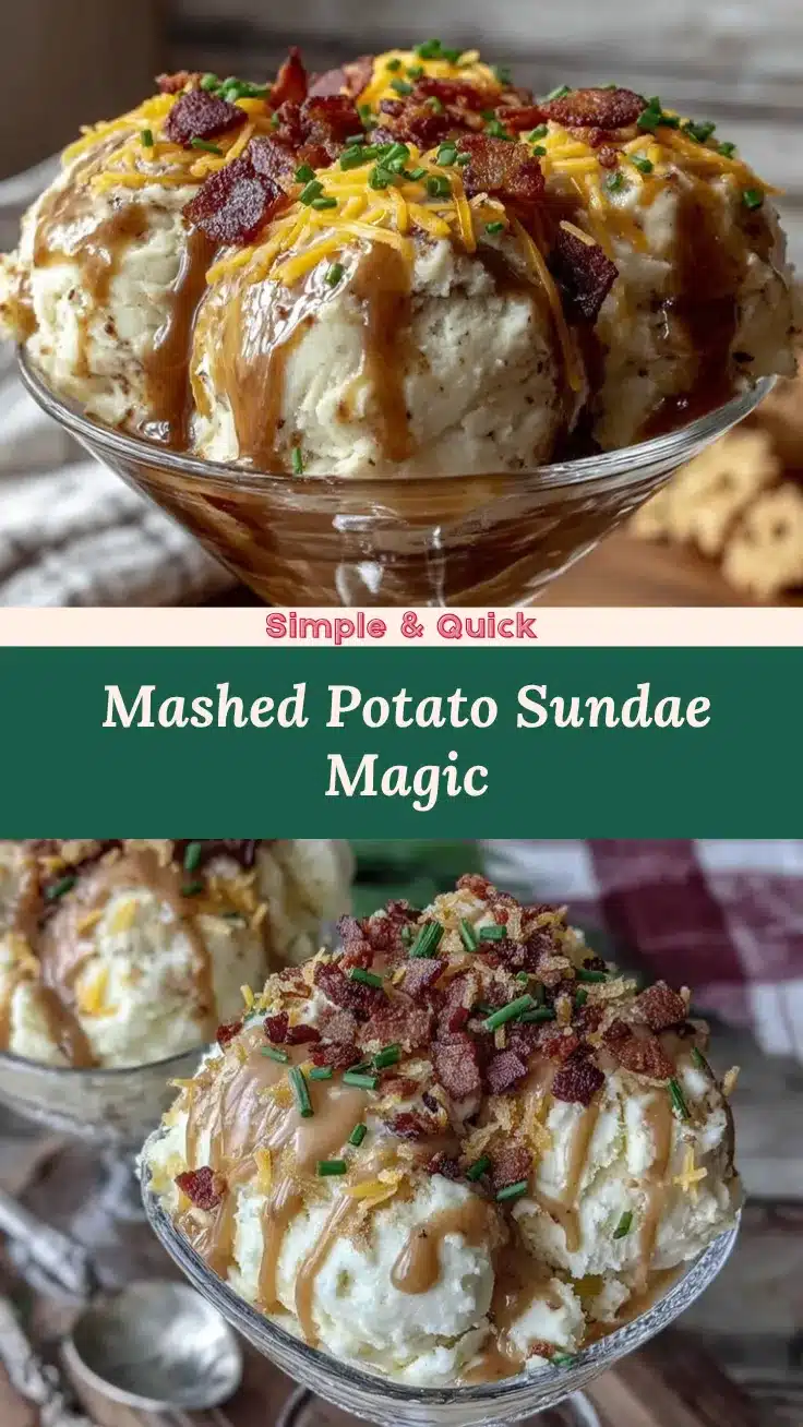 mashed potato sundae bar recipe