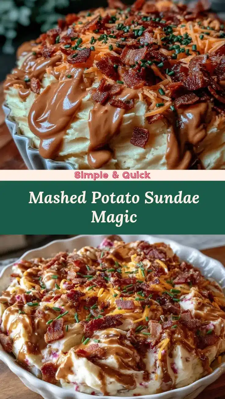 mashed potato sundae bar recipe