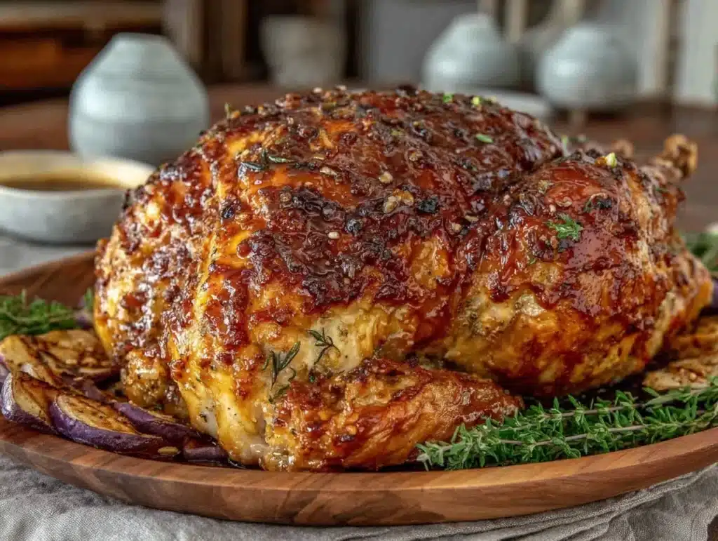 miso-butter glazed turkey - featured image