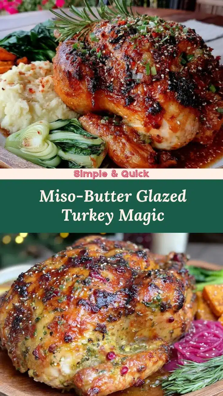 miso-butter glazed turkey recipe