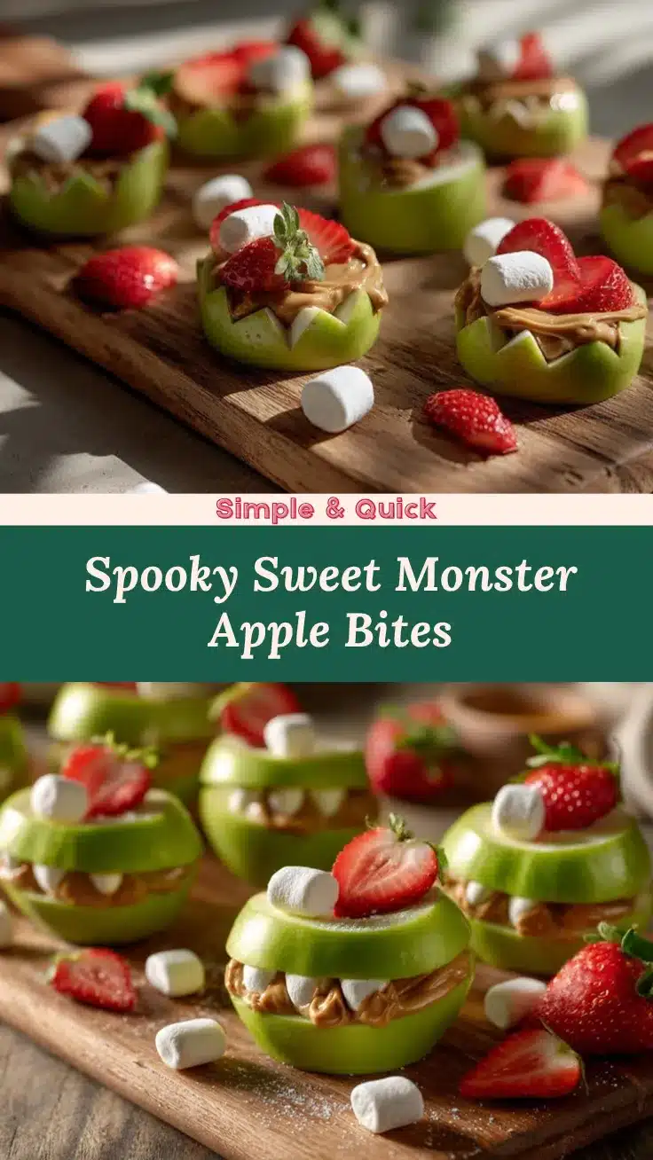 Monster Mouth Apple Bites recipe