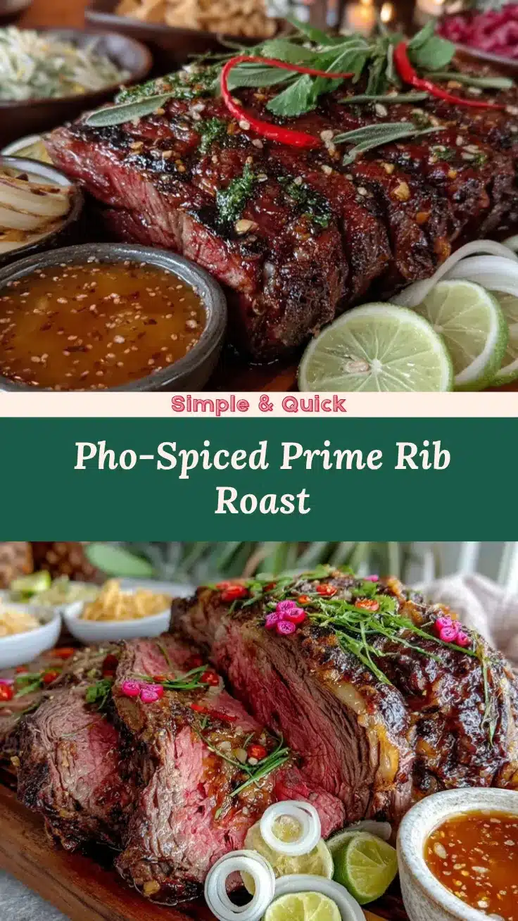 Pho-Spiced Prime Rib Roast recipe