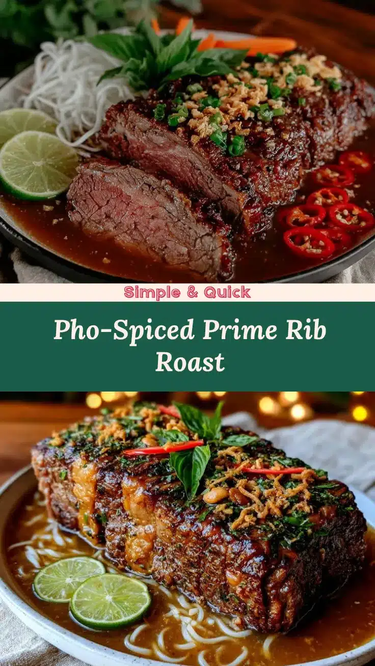 Pho-Spiced Prime Rib Roast recipe