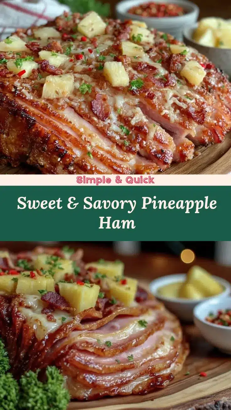 pineapple pizza spiral ham recipe
