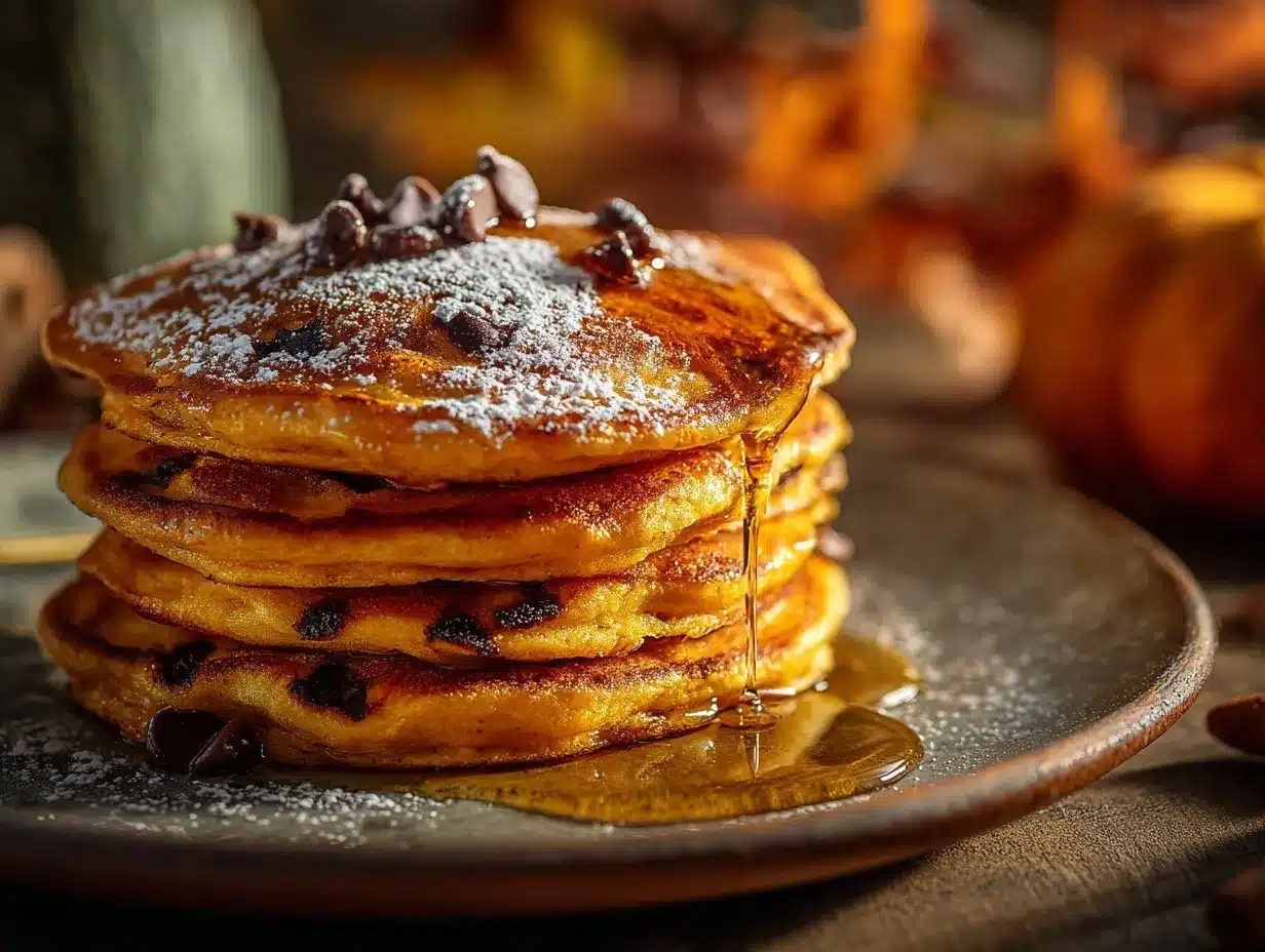 pumpkin pancakes preparation steps