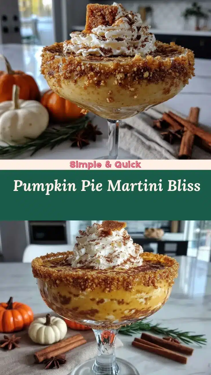 Pumpkin Pie Martini recipe
