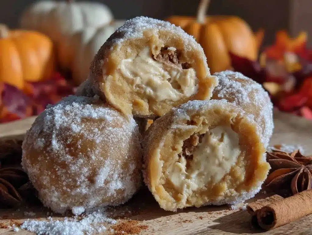 pumpkin spice mochi ice cream - featured image