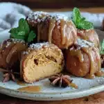 pumpkin spice mochi ice cream - featured image