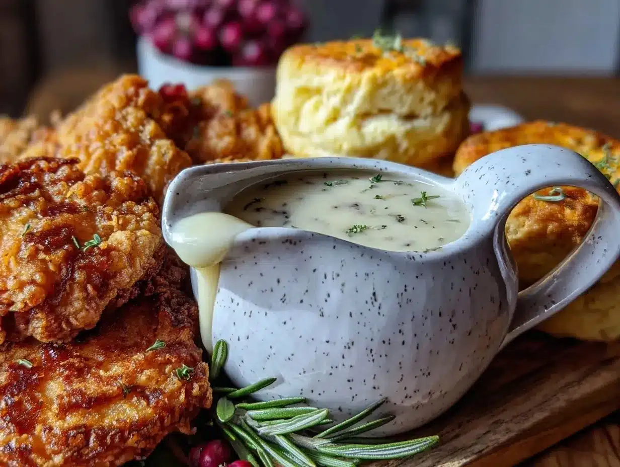 ranch everything gravy preparation steps