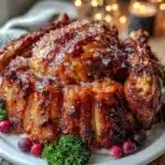 red velvet turkey cake - featured image