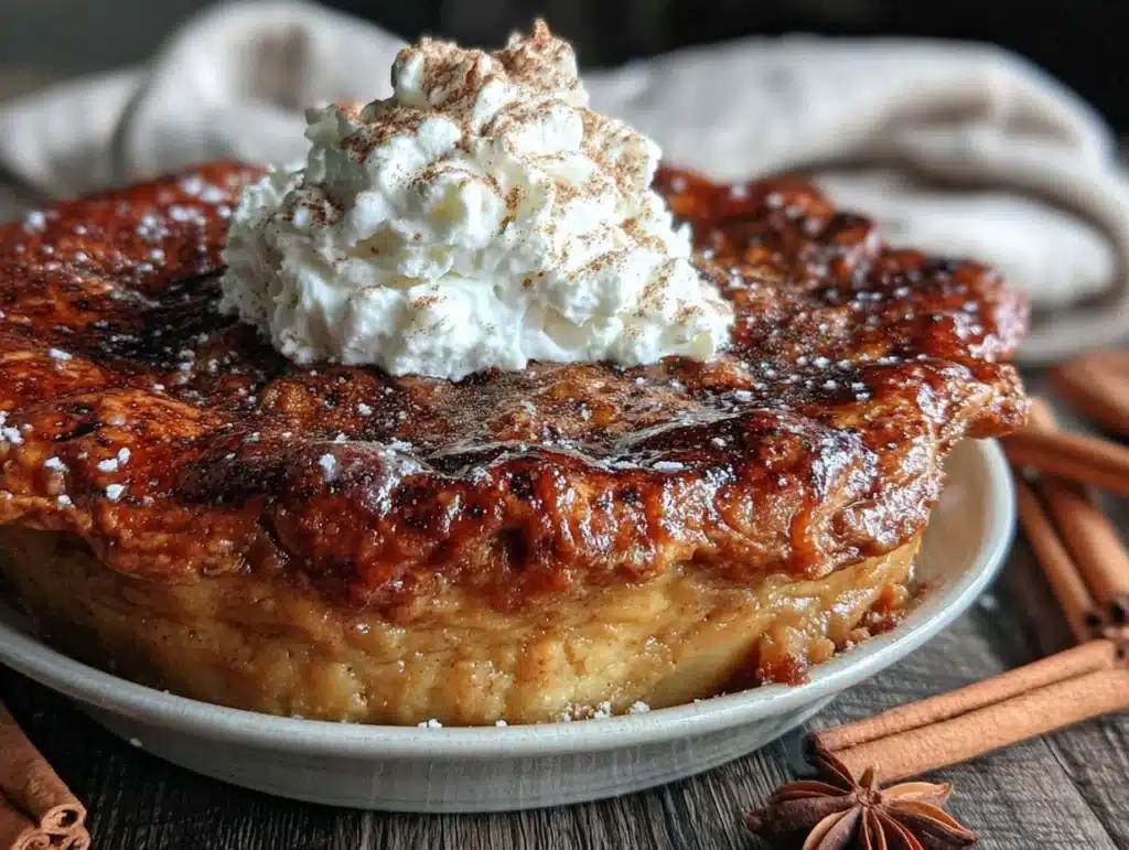 reverse pumpkin pie - featured image