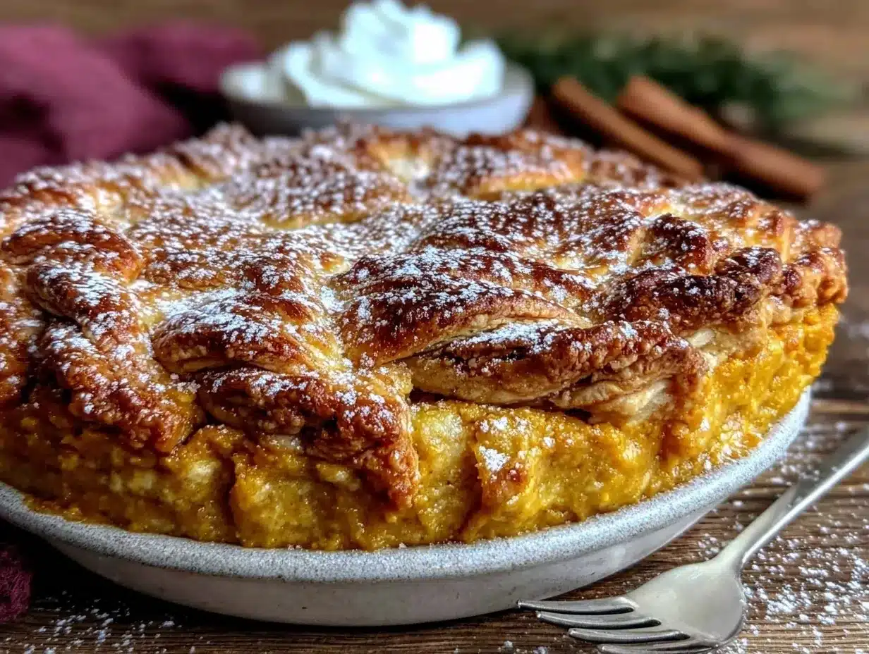 reverse pumpkin pie preparation steps