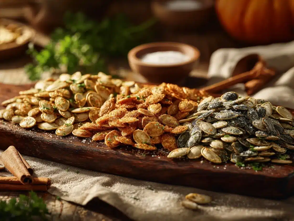 roasted pumpkin seeds preparation steps