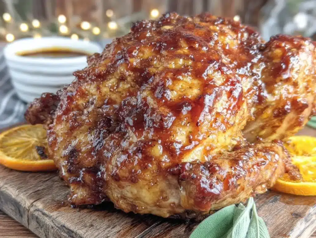 root beer float turkey - featured image