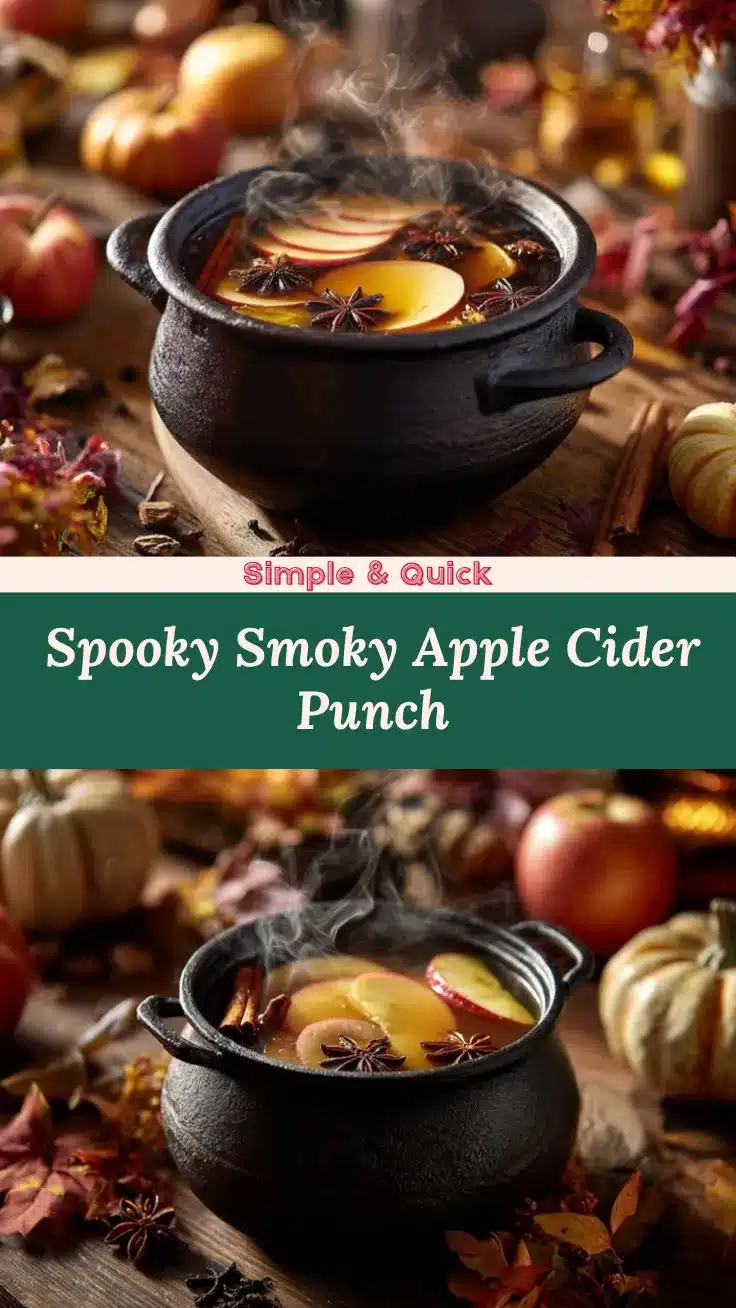Smoking Cauldron Apple Cider Punch recipe