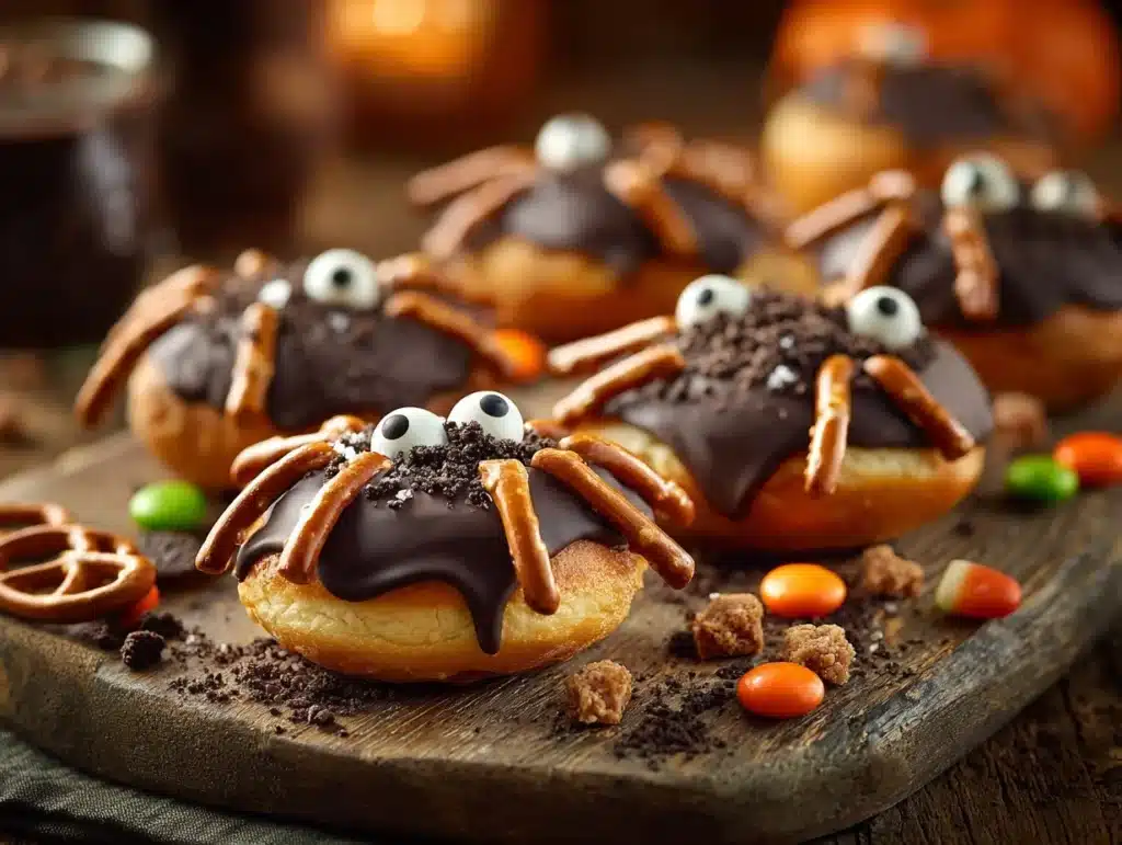 Spider Donuts Recipe - featured image