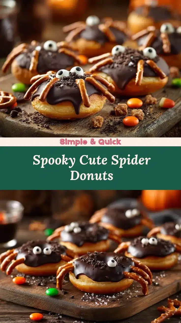 Spider Donuts Recipe recipe