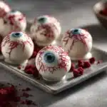 spooky eyeball cake pops - featured image