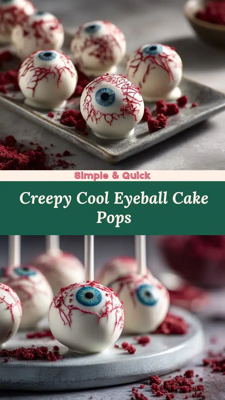 spooky eyeball cake pops recipe