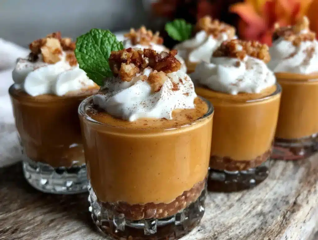 sweet potato pie milkshake shots - featured image