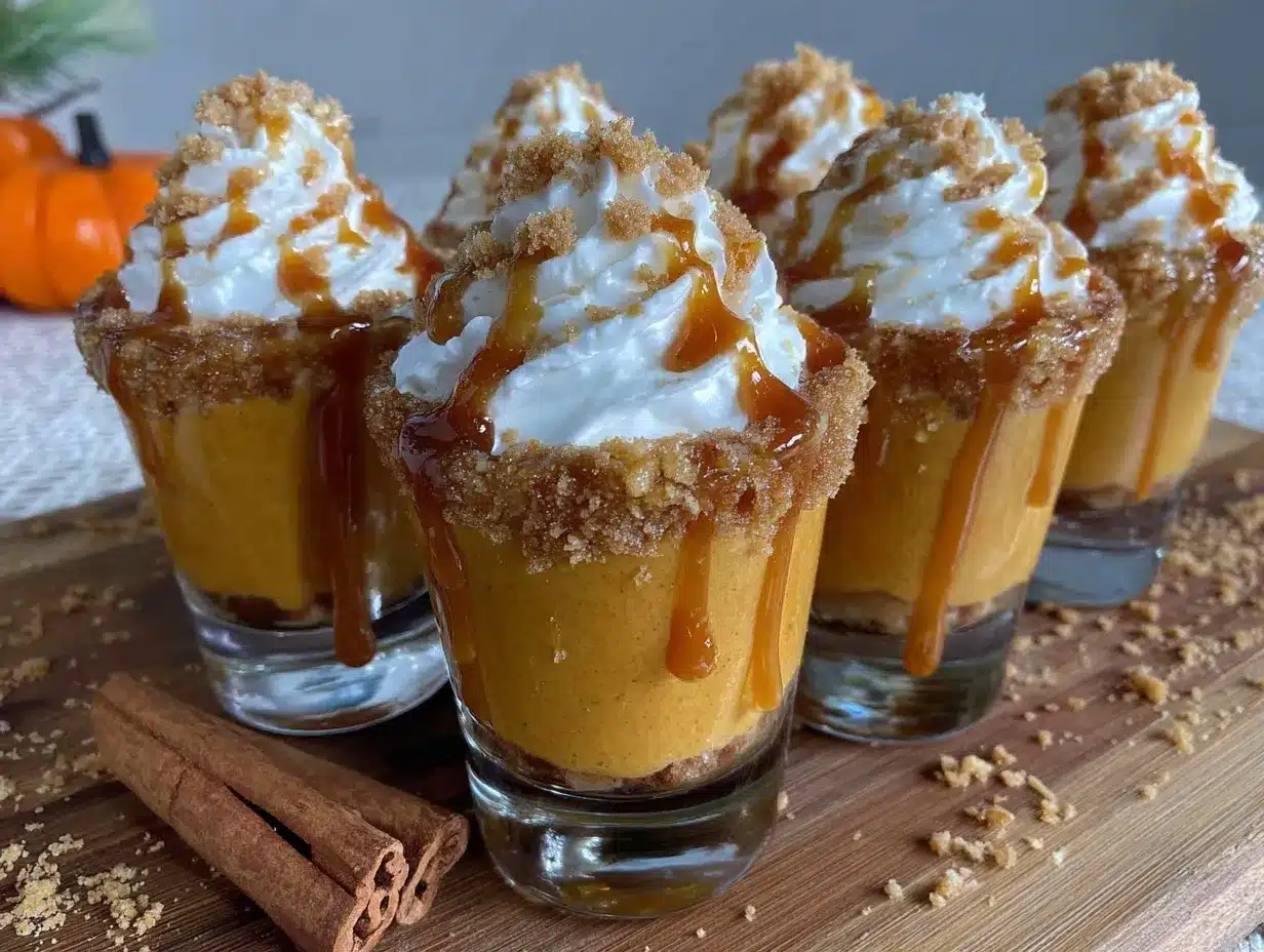Sweet Potato Pie Milkshake Shots preparation steps