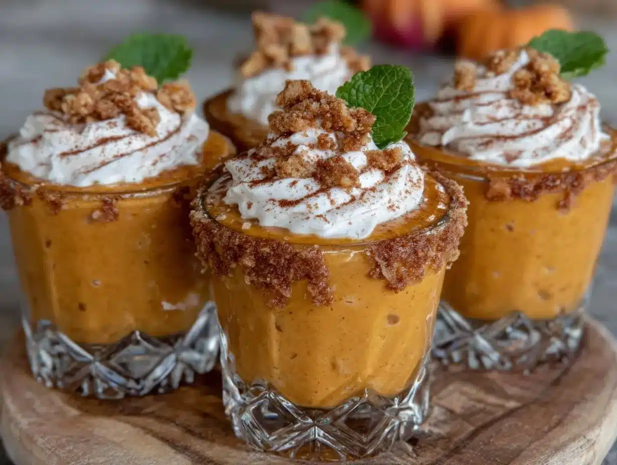 sweet potato pie milkshake shots preparation steps