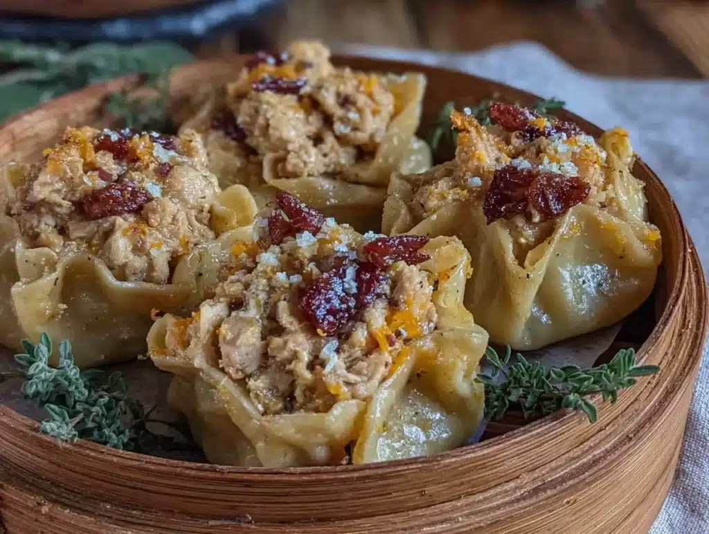 turkey dinner soup dumplings - featured image