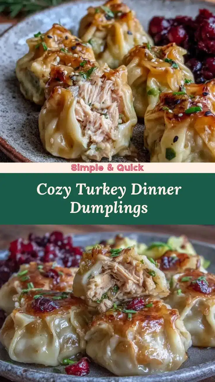 turkey dinner soup dumplings recipe