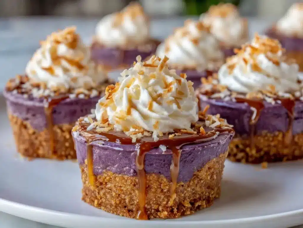 ube purple sweet potato pie - featured image