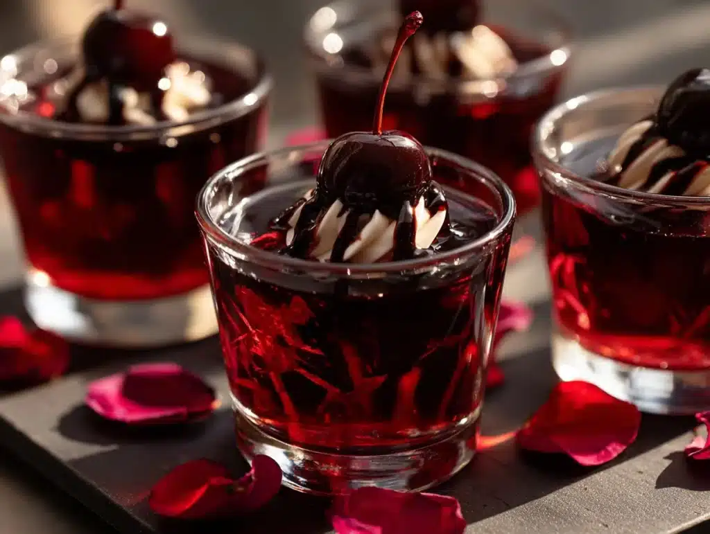 Vampires Kiss Jello Shots - featured image