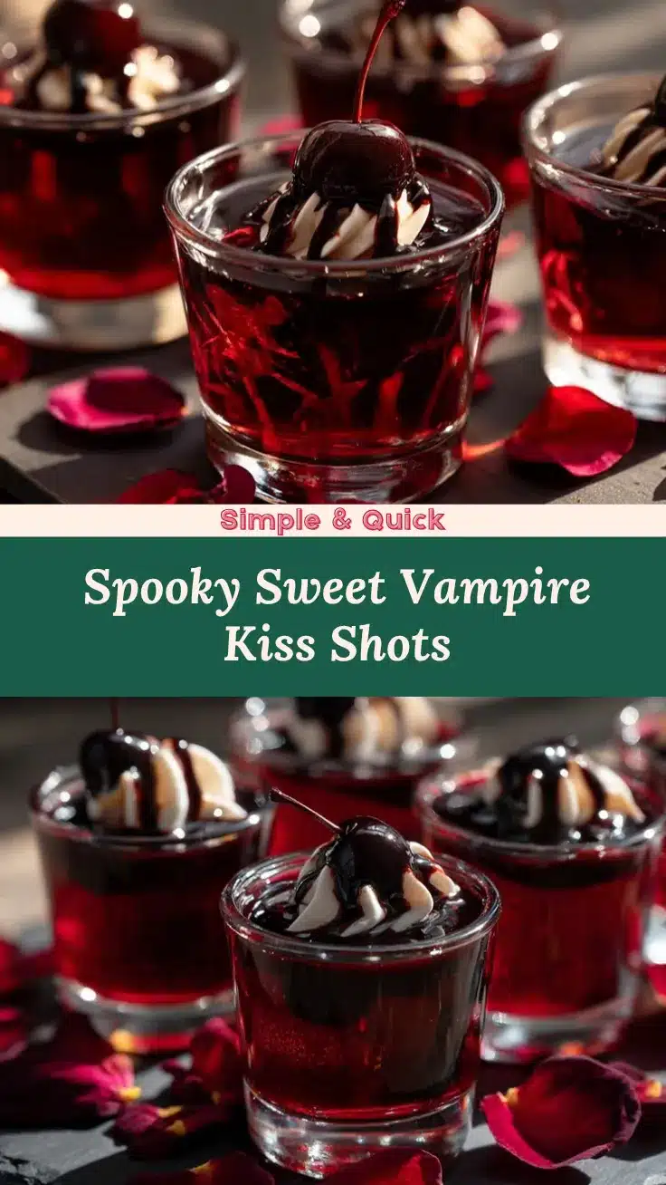 Vampires Kiss Jello Shots recipe