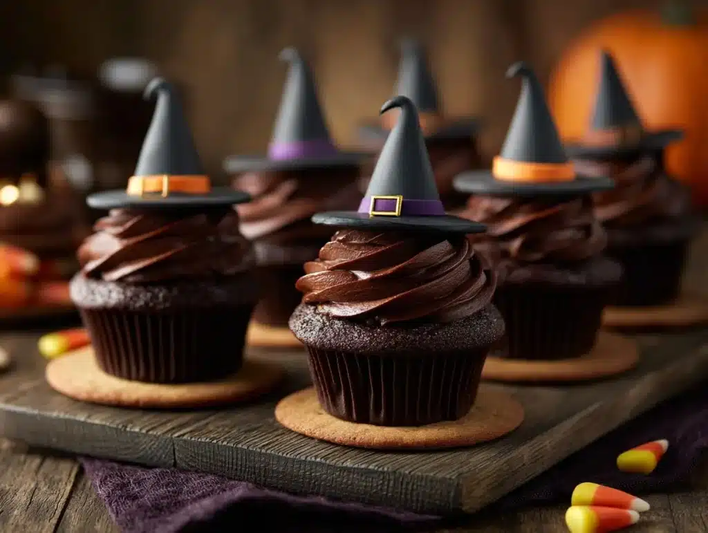 Witch Hat Cupcakes - featured image