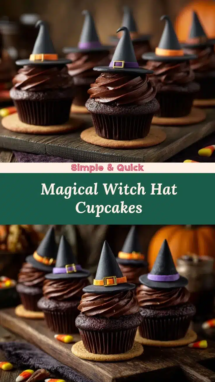 Witch Hat Cupcakes recipe