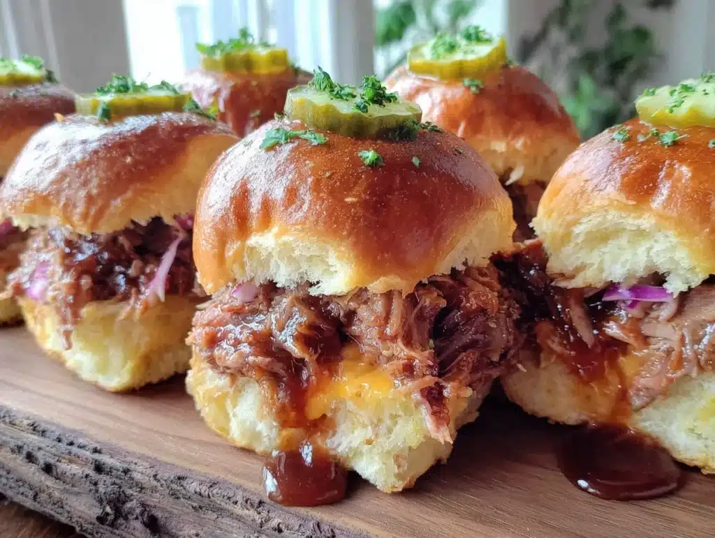 BBQ Pulled Pork Sliders - featured image