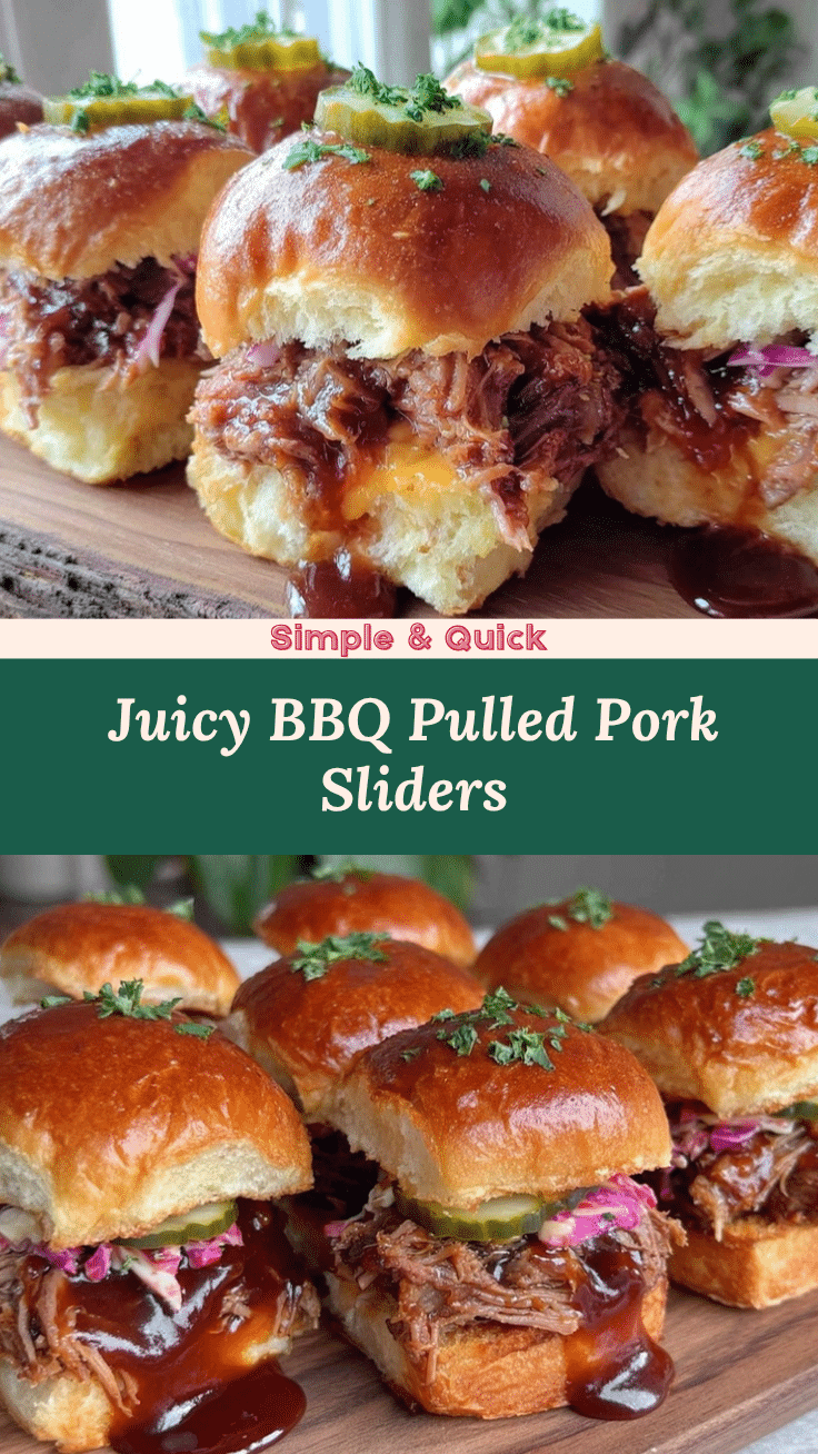 BBQ Pulled Pork Sliders recipe