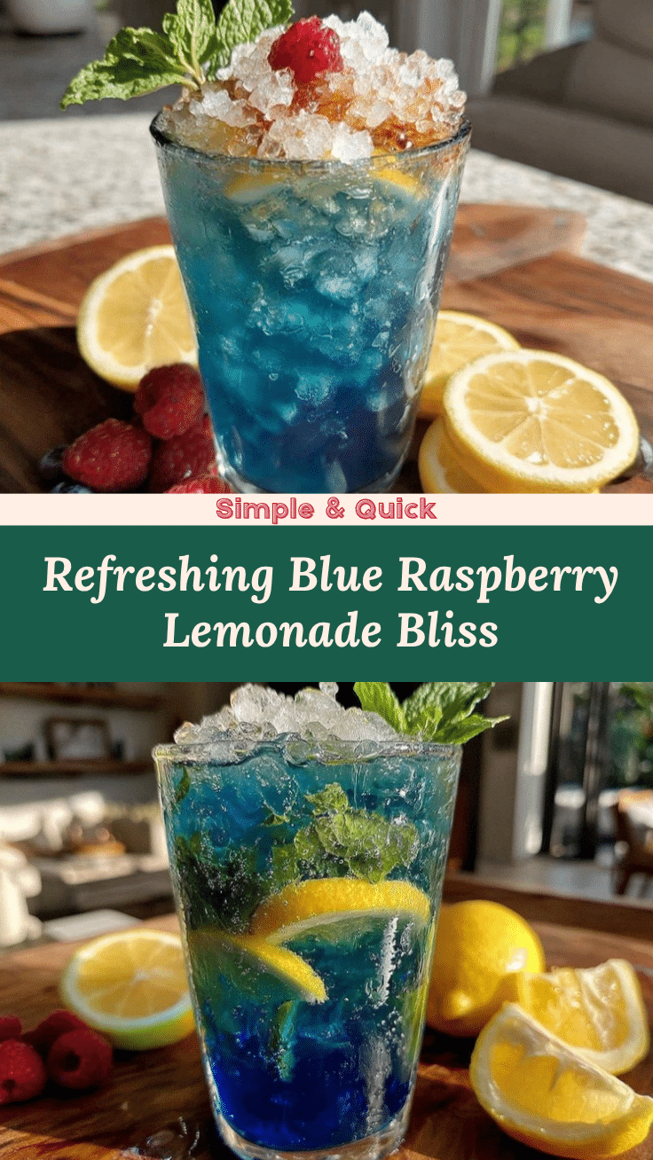 blue raspberry lemonade recipe