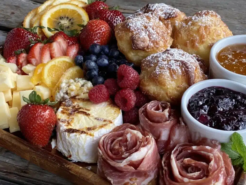 brunch charcuterie board - featured image