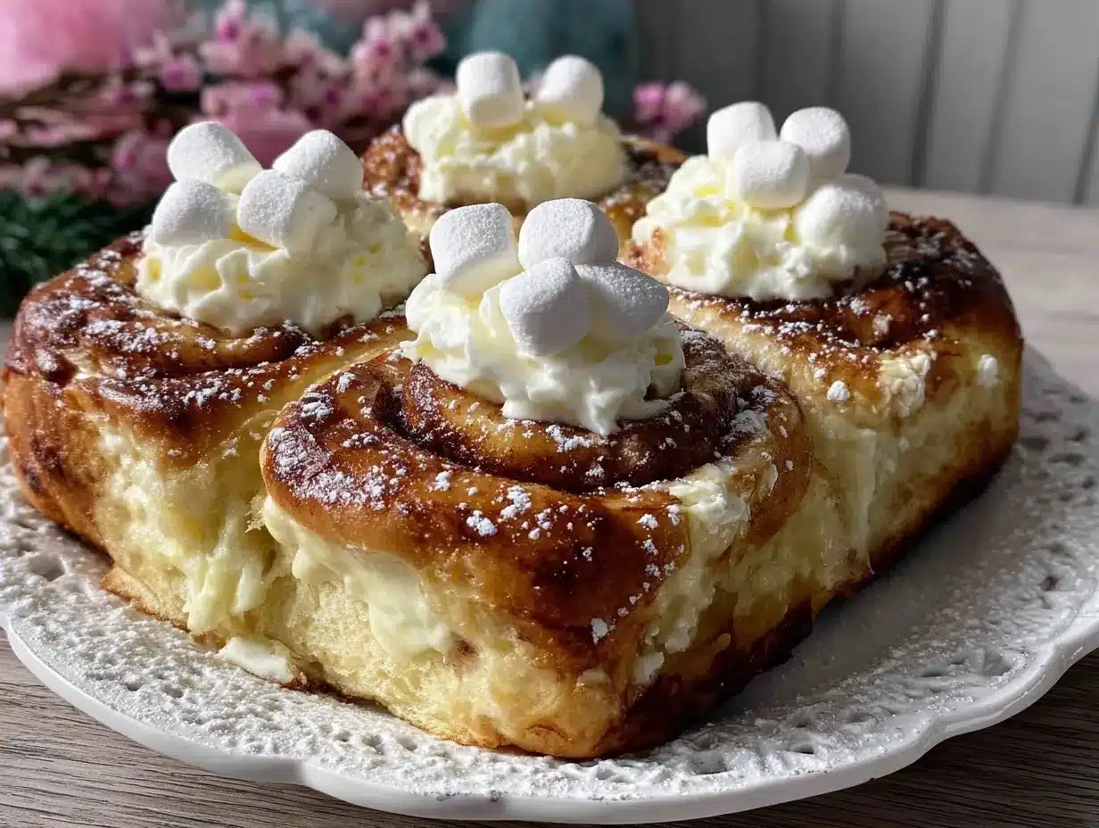 bunny cinnamon rolls preparation steps