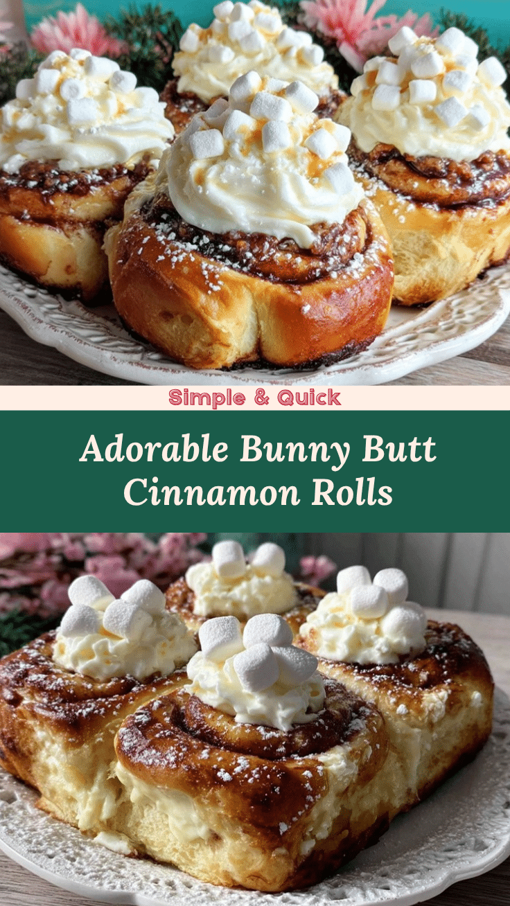 bunny cinnamon rolls recipe