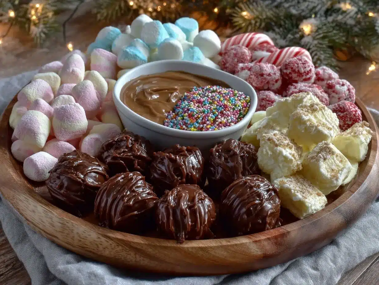 candy charcuterie board preparation steps