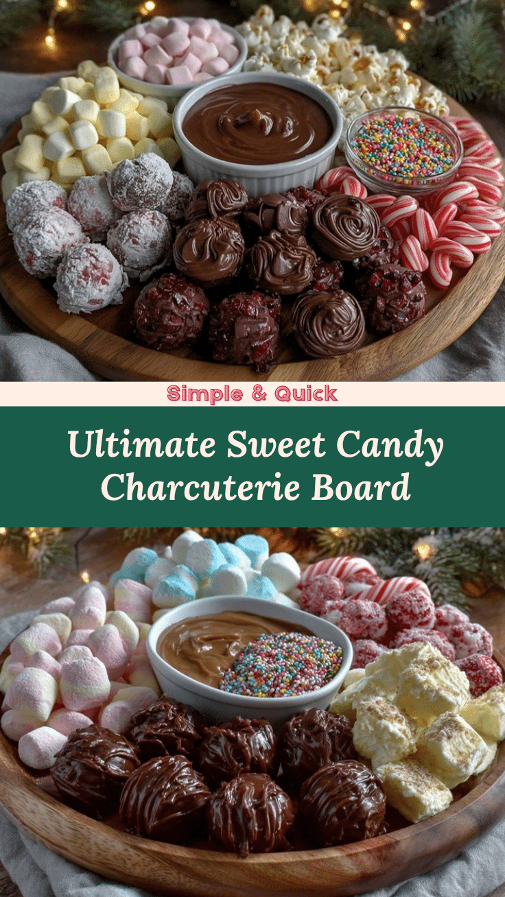 candy charcuterie board recipe