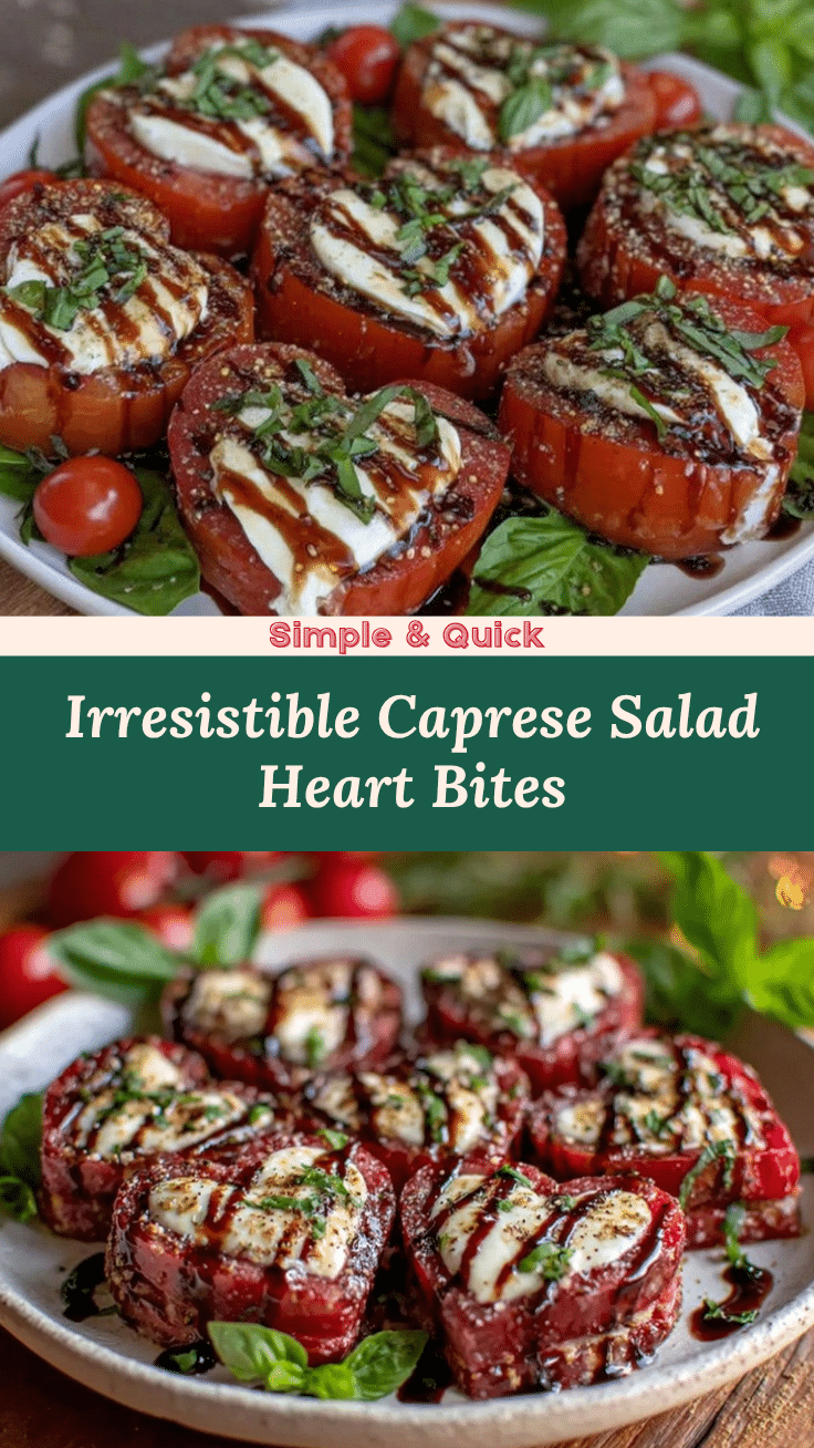 Caprese Salad Hearts recipe