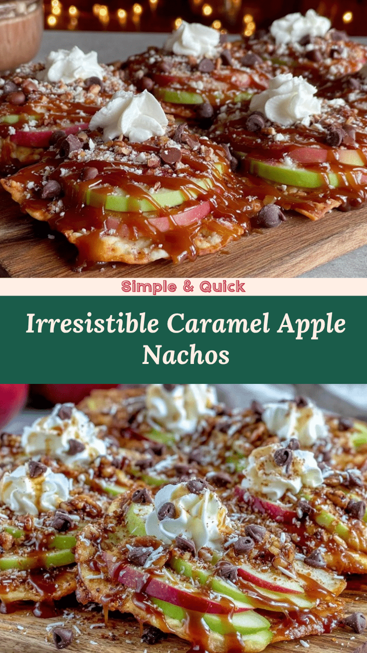 caramel apple nachos recipe