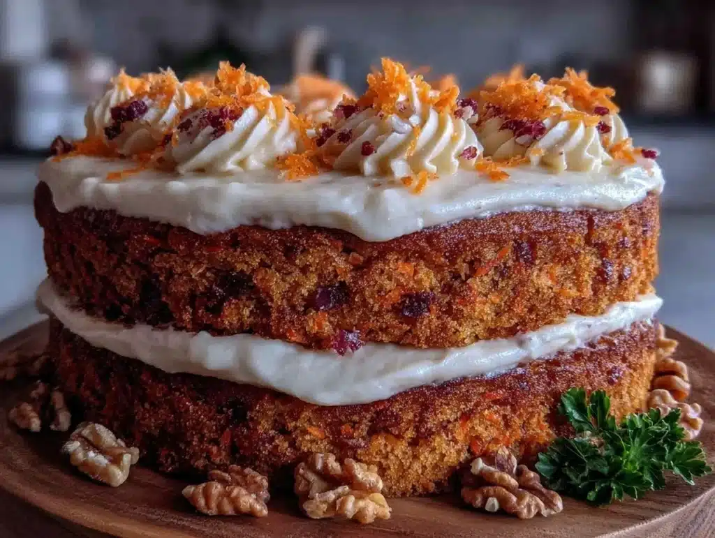 carrot cake recipe - featured image